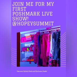 ✨Join me for my first LIVE!✨
